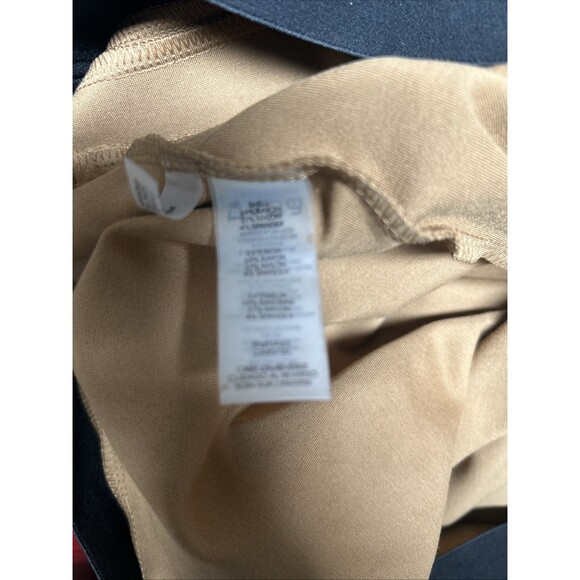 Calvin Klein Pants Tan Camel Ankle Length Button Front Casual Workwear Size M - Picture 7 of 7